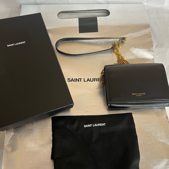 Saint Laurent mini chain wallet - Picture 3 of 8